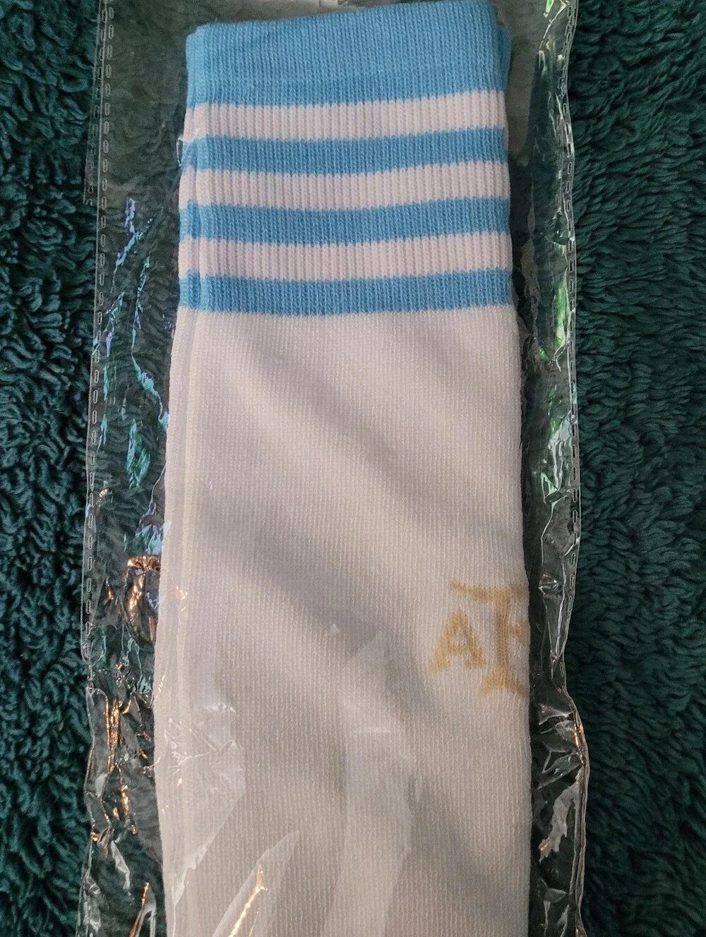 Argentina Youth High Soccer Socks One Size